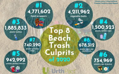 2020 Top Beach Trash Culprits