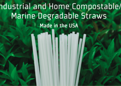 Sip on This! American Manufacturer Releases Compostable Straw Line